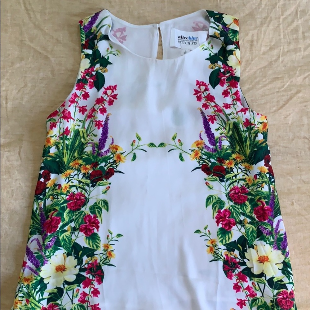 Stitch fix sleeveless blouse